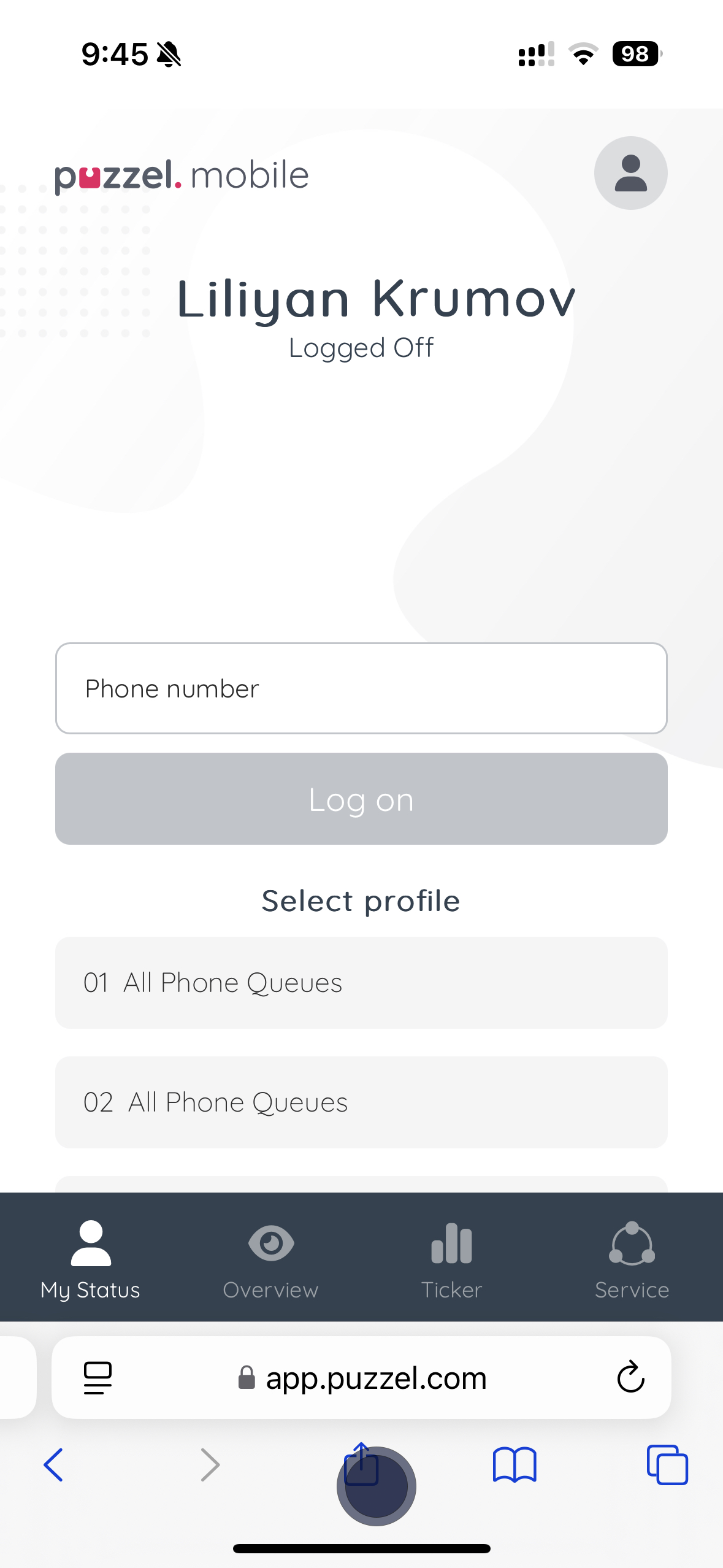 Agent Mobile Application