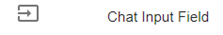 chat i/p field
