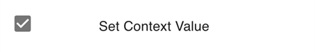 context value