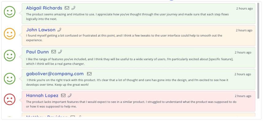 customer insight individual_response