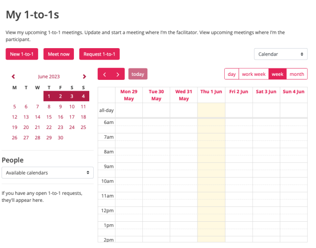 my_121s calendar view